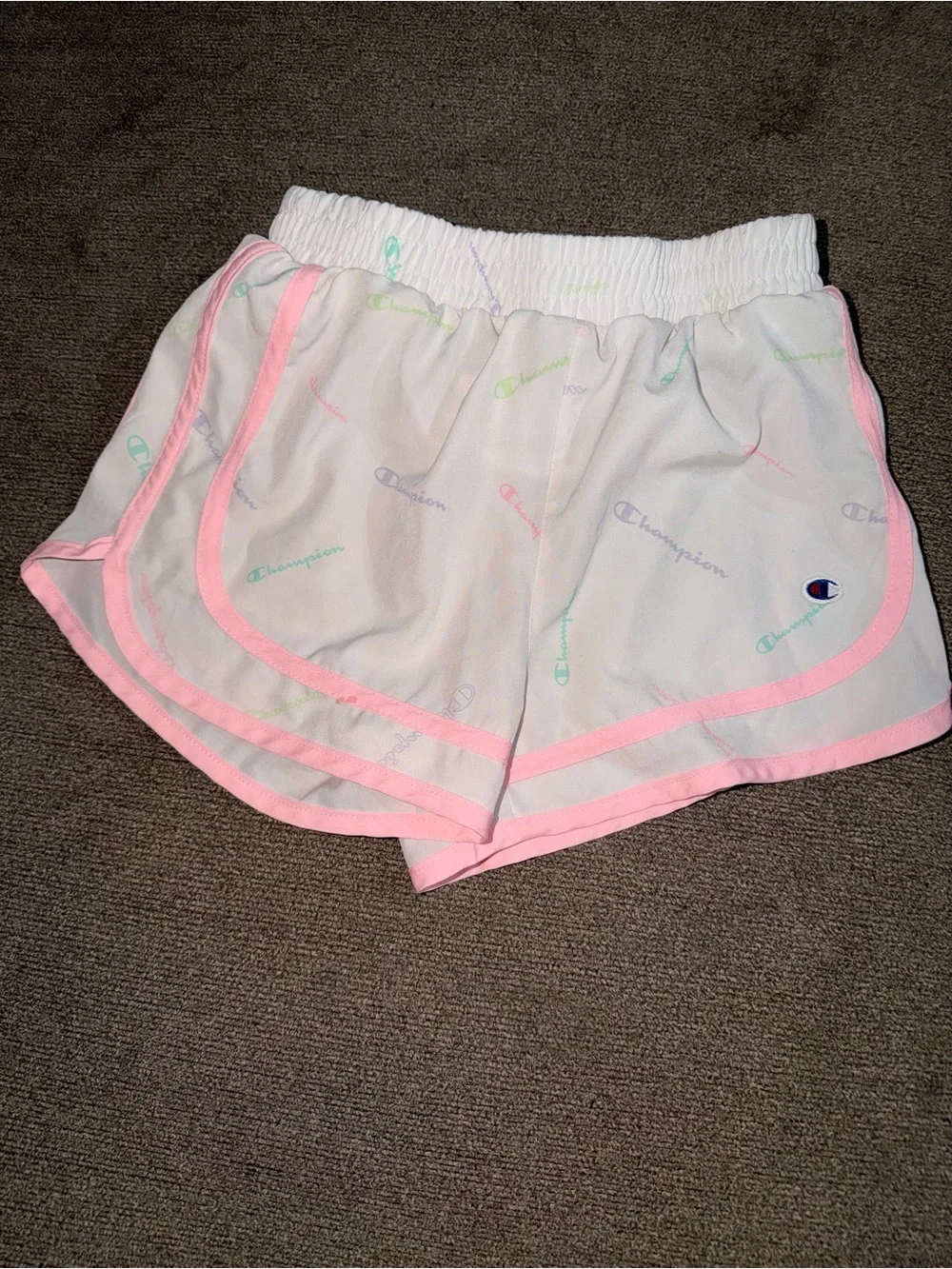 Lot of 5 Girls Athletic Shorts Sz M & L Champion / All in Motion